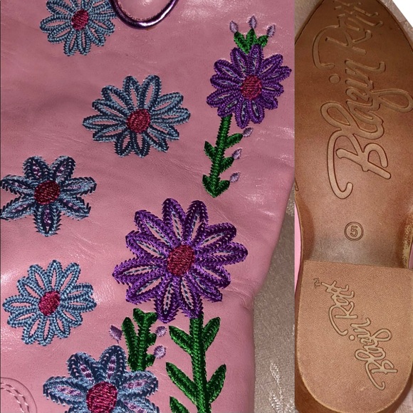 BLAZIN ROXX EMBROIDERED DAISY FLORAL COWGIRL BOOTS - Picture 4 of 8